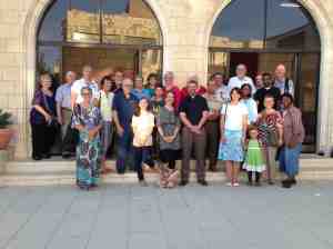 Some of the congregation at Church of the Redeemer